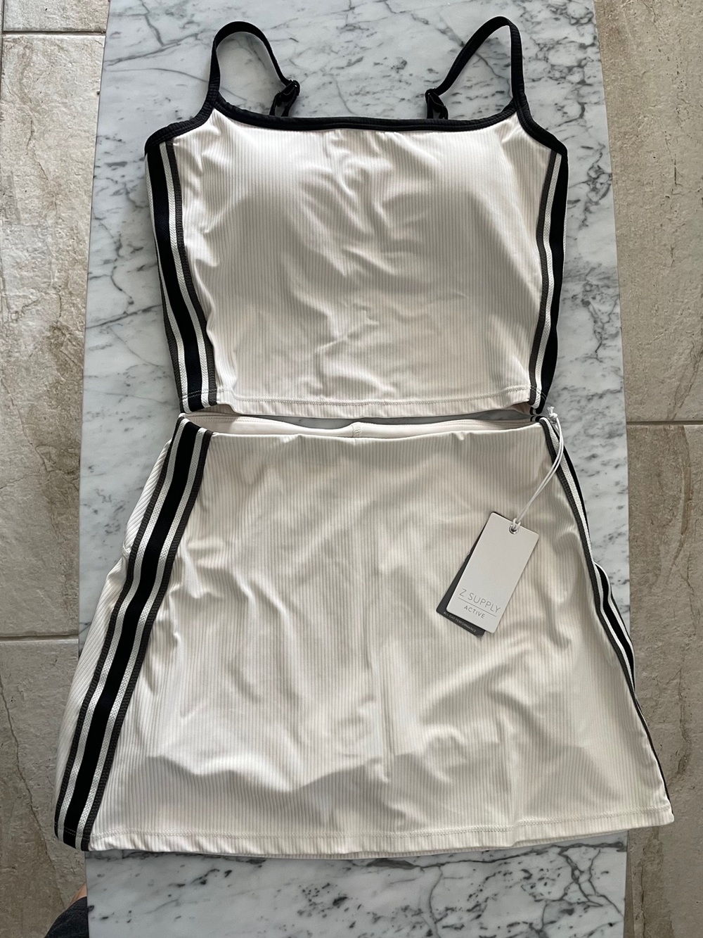 New Z Supply Active Pickleball Set Skort and Crop Tank